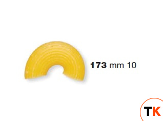 ФОРМА LA MONFERRINA ДЛЯ P6/P12 CURVI RIGATI 10 MM 173 БРОНЗА - LA MONFERRINA. - 436613