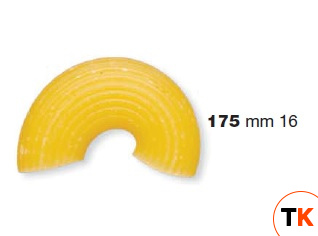 ФОРМА LA MONFERRINA ДЛЯ P6/P12 CURVI RIGATI 16 MM 175 БРОНЗА - LA MONFERRINA. - 436615