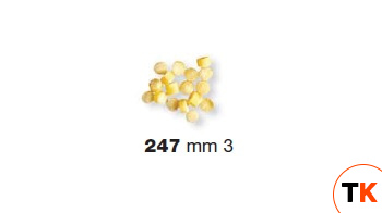 ФОРМА LA MONFERRINA ДЛЯ P6/P12 GRANDINE 3 MM 247 БРОНЗА - LA MONFERRINA. - 436627