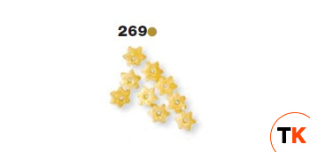 ФОРМА LA MONFERRINA ДЛЯ P6/P12 STELLINE 5,5 MM 269 БРОНЗА - LA MONFERRINA. - 436632