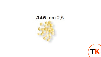 ФОРМА LA MONFERRINA ДЛЯ P6/P12 GRANDINE 2,5 MM 346 БРОНЗА - LA MONFERRINA. - 436637
