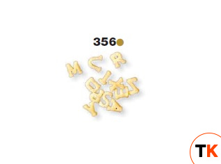 ФОРМА LA MONFERRINA ДЛЯ P6/P12 ALFABETO 6,5 MM 356 БРОНЗА - LA MONFERRINA. - 436639