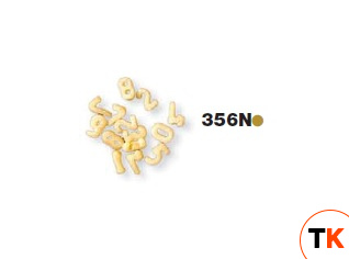 ФОРМА LA MONFERRINA ДЛЯ P6/P12 NUMERI 6,5 MM 356N БРОНЗА - LA MONFERRINA. - 436640