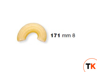 ФОРМА LA MONFERRINA ДЛЯ P6/P12 CURVI RIGATI 8 MM 171 БРОНЗА - LA MONFERRINA. - 436612