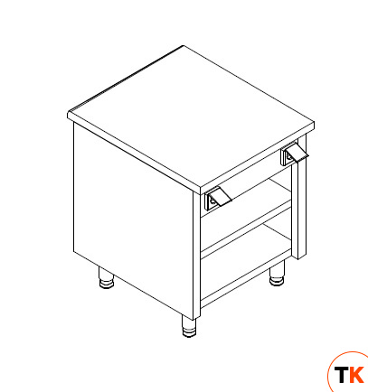 ПРИЛАВОК НЕЙТРАЛЬНЫЙ KOGAST SN-07N-ES-TS 58187 - Kogast Grosuplje - 437625