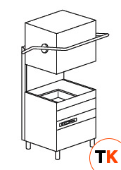 МАШИНА КОТЛОМОЕЧНАЯ DIHR LP1 MAXXI PLUS LIFT - Dihr - 436194