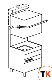 МАШИНА КОТЛОМОЕЧНАЯ DIHR LP1 MAXXI HR PLUS LIFT - Dihr - 436195