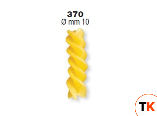 ФОРМА LA MONFERRINA ДЛЯ P6/P12 FUSILLI (3 PRINCIPI) 10 MM 370 БРОНЗА - LA MONFERRINA. - 436643