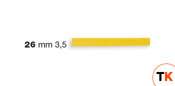 ФОРМА LA MONFERRINA ДЛЯ P6/P12 TORTIGLIONI 10 MM 383 БРОНЗА - LA MONFERRINA. - 436650