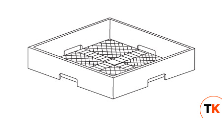 КАССЕТА Д/СТОЛОВЫХ ПРИБОРОВ Д/ П/М DIHR С41 - Dihr - 437739