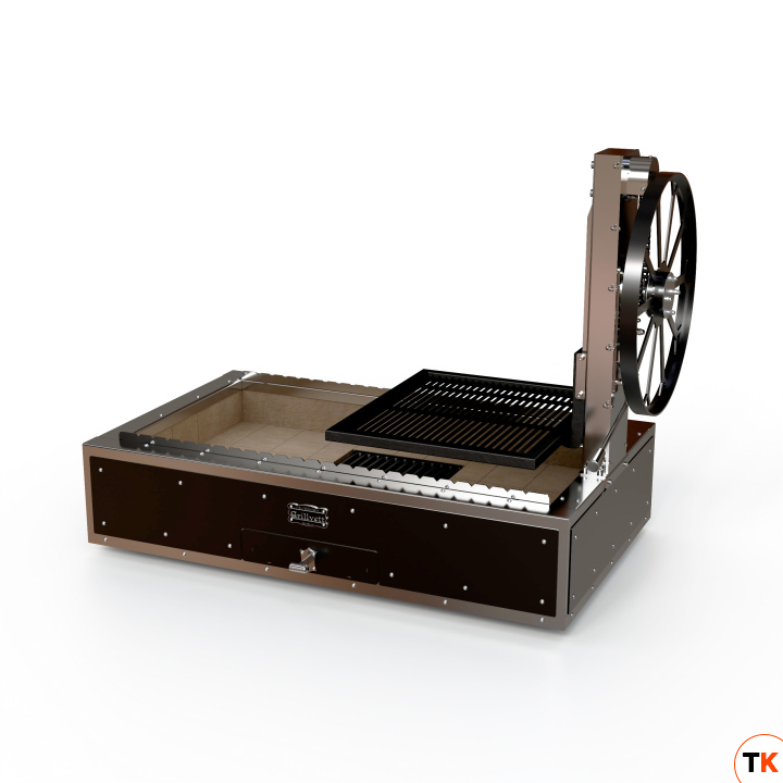 ГРИЛЬ УГОЛЬНЫЙ GRILLVETT CORVETTE M (ЧЕРНЫЙ) - GRILLVETT - 438121