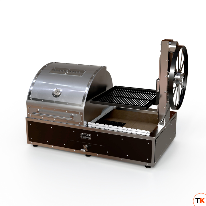 ГРИЛЬ УГОЛЬНЫЙ GRILLVETT CORVETTE MS (ЧЕРНЫЙ) - GRILLVETT - 438124