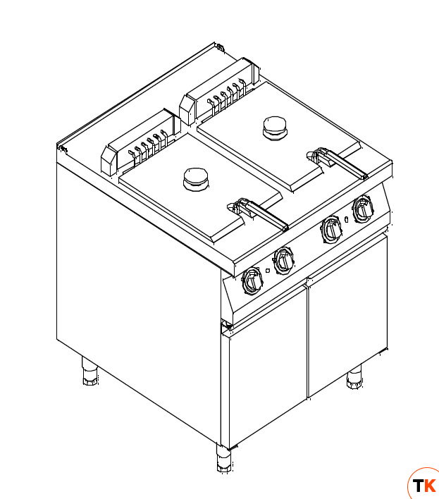 ФРИТЮРНИЦА 900СЕР KOGAST EF-T9/28M - Kogast Grosuplje - 439839