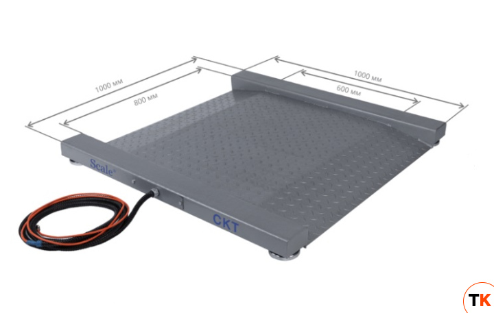 ВЕСЫ ЭЛ. ПЛАТФОРМЕННЫЕ СКЕЙЛ 1 СКТ 1010 + СКИ-12 - СКЕЙЛ - 214899