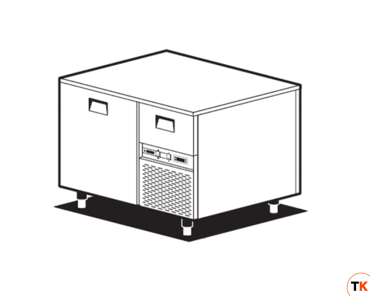 СТОЛ С ХОЛОД.ШКАФОМ GEMM TBP/10 - GEMM - 441587