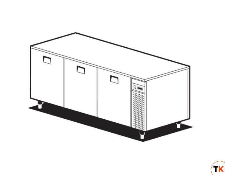 СТОЛ С ХОЛОД.ШКАФОМ GEMM TBP/20 - GEMM - 441590