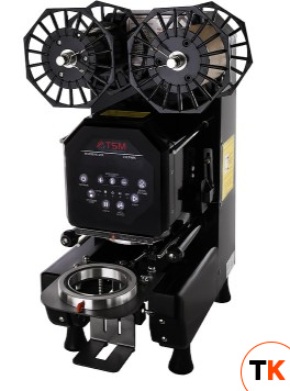 ЗАПАЙЩИК ДЛЯ СТАКАНОВ TURBO SEALING MACHINE TSM-Q8-90/95 ЧЕРНЫЙ - TURBOAIR - 441634