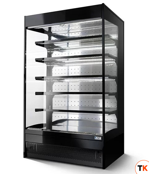 ГОРКА ХОЛОДИЛЬНАЯ ISA GALAXY OPEN RV TN H205 L125 INOX, 6 ПОЛОК - ISA - 441737