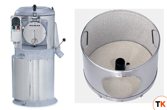 КАРТОФЕЛЕЧИСТКА FLOTT 18K КАРБОРУНД/МОРСКАЯ ВЕРСИЯ 230В/60Гц - Flottwerk - 441788