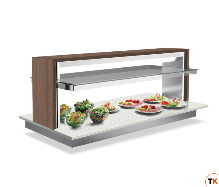 ПРИЛАВОК ПОДОГР/ПАР ENOFRIGO DROP IN DOGE ISOLA 2000 BM ВСТРАИВАЕМЫЙ ЦВЕТ DARK - Enofrigo - 441905