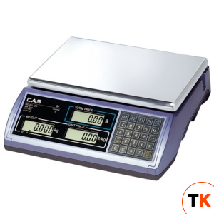 ВЕСЫ ЭЛ.ТОРГОВЫЕ CAS ER II-06 - CAS - 101504