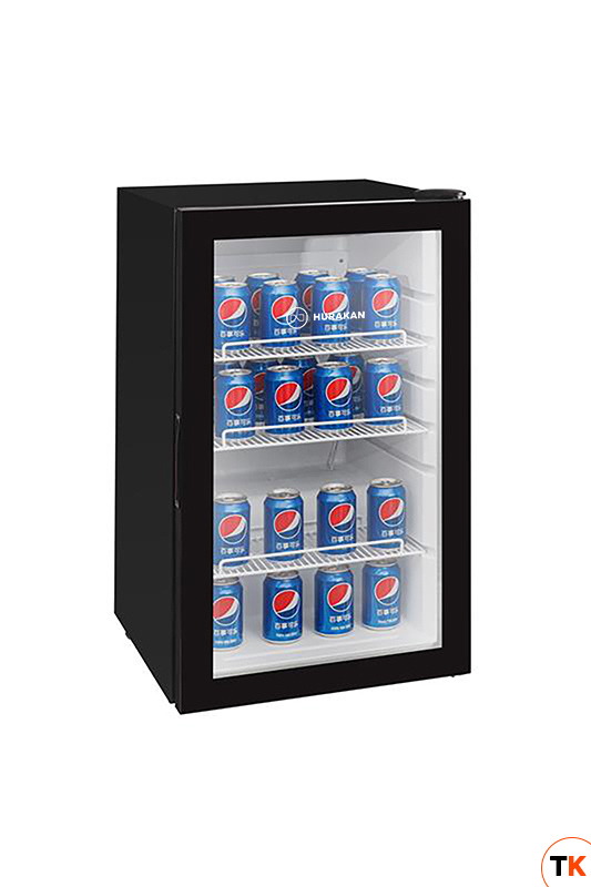 ШКАФ ХОЛОДИЛЬНЫЙ HURAKAN HKN-BC145 ЧЕРНЫЙ - Hurakan - 442767