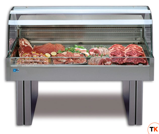ВИТРИНА ХОЛОДИЛЬНАЯ TECFRIGO SHOPPING 2700 COLD НЕРЖ. + НОЖКИ - Tecfrigo - 356780