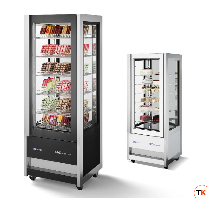 ВИТРИНА МОРОЗИЛЬНАЯ ISA CRISTAL TOWER 75 H206 TB RS WHITE - ISA - 443874