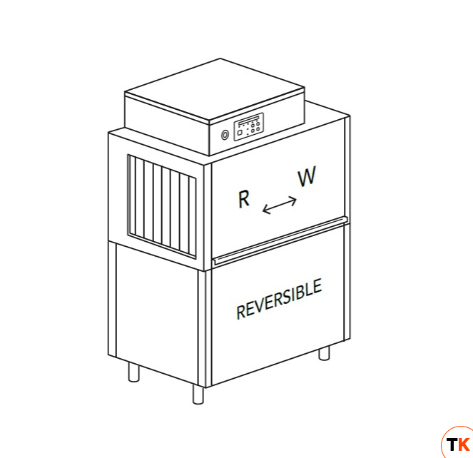 МАШИНА ПОСУДОМОЕЧНАЯ DIHR RX 101 E DX+XP+LC73+DR24/ДЕЛЕНИЕ 2 ЧАСТИ - Dihr - 445977