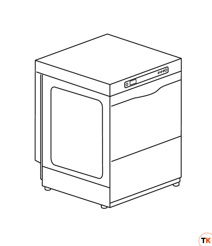 МАШИНА ПОСУДОМОЕЧНАЯ DIHR GS 50 T DA+DDE+PS+XP - Dihr - 446191
