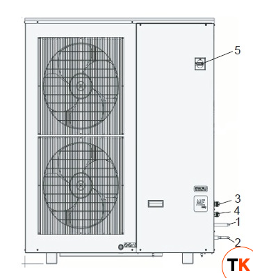 АГРЕГАТ КОМПРЕССОРНО-КОНДЕНСАТОРНЫЙ BREMA U.R. M1500 SPLIT - Brema - 446864