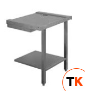 СТОЛ Д/ГРЯЗНОЙ ПОСУДЫ УГЛОВОЙ APACH 600ММ 75481 - Apach Cook Line - 447032