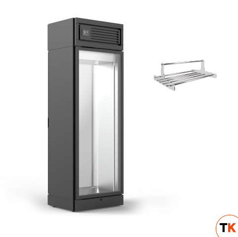 ШКАФ ВИН. ENOFRIGO COMPASS DOUBLE-SIDED ЧЕРН+СТЕКЛ.СТЕНКИ+ПОЛКИ GK93330001 4ШТ - Enofrigo - 447194