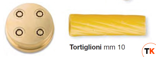 НАСАДКА-ЭКСТРУДЕР Д/CHEF-IN-CASA TORTIGLIONI 10 MM 285 - Imperia and Monferrina - 167788