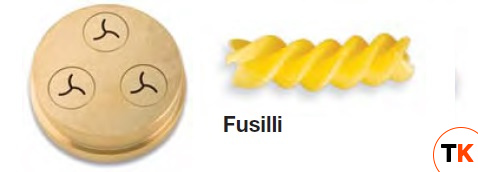 НАСАДКА-ЭКСТРУДЕР Д/CHEF-IN-CASA FUSILLI 293 - Imperia and Monferrina - 215734