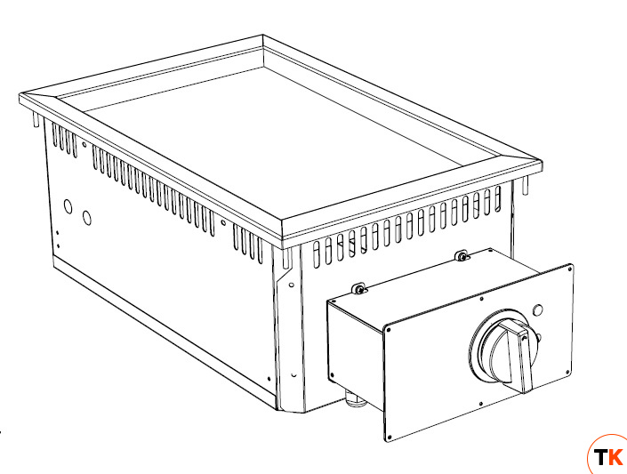 ПОВЕРХНОСТЬ ЖАРОЧНАЯ ВСТРАИВАЕМАЯ 700 СЕРИИ SILKO DPBE40LC - Silko - 441789