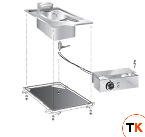 ФРИТЮРНИЦА ВСТРАИВАЕМАЯ 600 СЕРИИ SILKO FE62DB - Silko - 447211