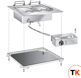 МАКАРОНОВАРКА ВСТРАИВАЕМАЯ 600 СЕРИИ SILKO DE64DB - Silko - 447213