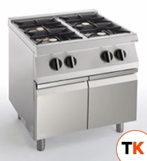ПЛИТА ГАЗОВАЯ 4 КОНФОРОЧН. 700 СЕРИИ SILKO NECG74A+ EXACEL4 - Silko - 439764