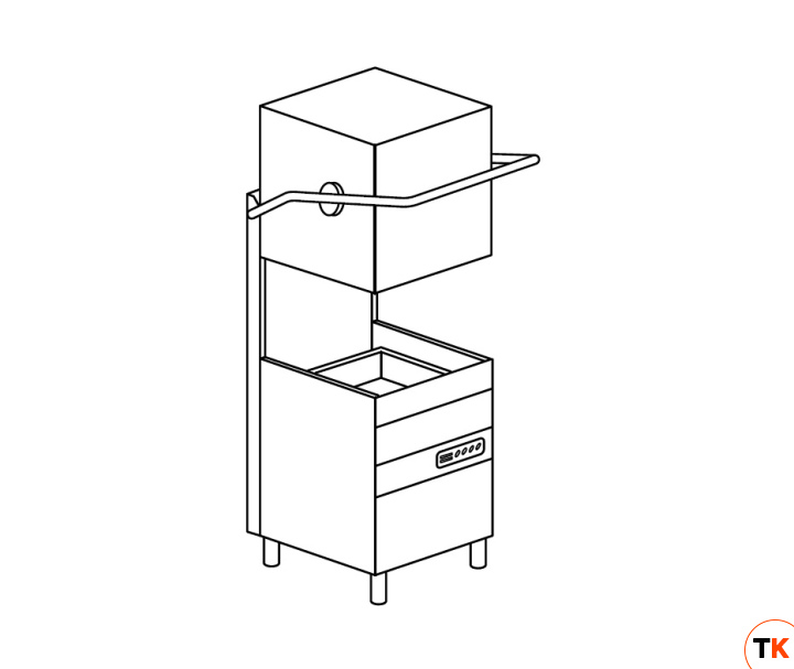 МАШИНА ПОСУДОМОЕЧНАЯ DIHR HT 11 I TT DA + DDE + PS + XP - Dihr - 448044