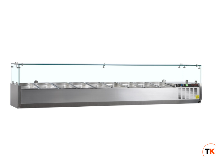 ВИТРИНА ХОЛОДИЛЬНАЯ НАСТОЛЬНАЯ TEFCOLD GVC38-200 - Tefcold - 450096