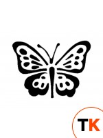 Кондитерский инвентарь Martellato Маска-трафарет для оформления тортов (бабочка) фото 1