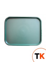 Пластиковый поднос JIWINS Поднос JW-A1418 (45.5х35.5 см, зеленый) фото 1