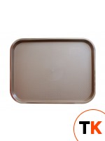 Пластиковый поднос JIWINS Поднос JW-A1418 (45.5х35.5 см, коричневый) фото 1