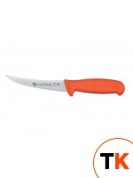 Нож и аксессуар Sanelli Ambrogio нож обвалочный Supra Colore (красная ручка, гибкое лезвие, 13 см) 4302013  фото 1