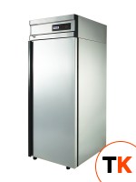 Универсальный холодильный шкаф Polair CV105-G (ШХн-0,5) нерж. фото 1