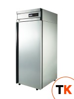 Универсальный холодильный шкаф Polair CV107-G (ШХн-0,7) нерж. фото 1