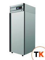 Холодильный шкаф Polair CM105-G (ШХ-0,5) нерж. фото 1