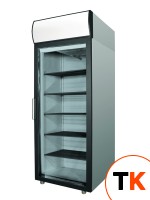Холодильный шкаф Polair DM105-G (ШХ-0,5 ДС) нерж. фото 1