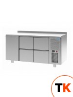Стол холодильный EQTA, ТМ3GN-022-G (Smart, среднетемпературный, 1 дверь, 4 ящика) фото 1